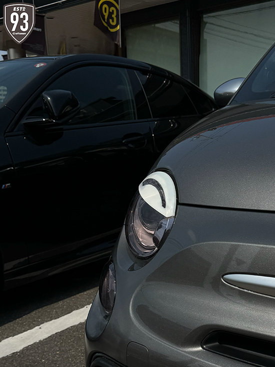ABARTH595シリーズ/FIAT500シリーズ対応のGrumpyヘッドライト