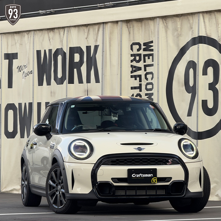 MINI F66スタイルヘッドライト×ペッパーホワイトなF56 Cooper-S LCI2 