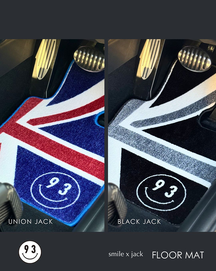 MINI Smile×Jackフロアマット for F54,F55,F56,F57,F60